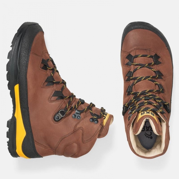 BÄR Herren Schuhe Bergkomfort Wanderstiefel 2.0 - Dunkelbraun