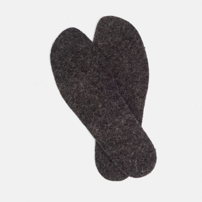 BÄR Schuhe Walkfilz Fußbett 5mm Schlank DA - Grau BÄR Schuhe Walkfilz Fußbett 5mm Schlank DA - Grau