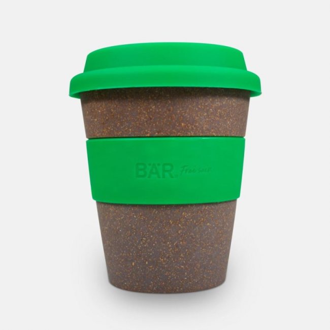 BÄR Schuhe BÄR Schuhe Bambusbecher - Grau / Grün BÄR Schuhe BÄR Schuhe Bambusbecher - Grau / Grün