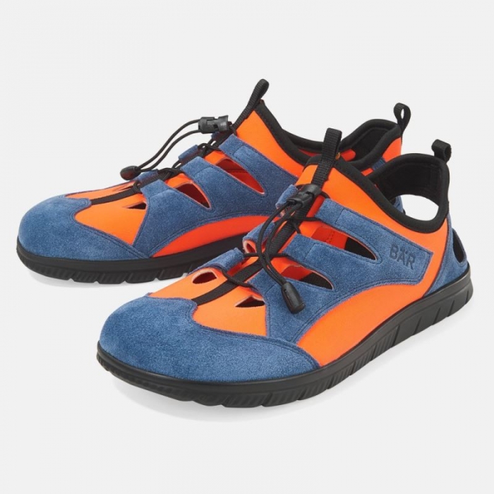 BÄR Herren Schuhe Robin - Blau / Orange