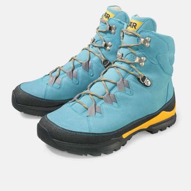 BÄR Damen Schuhe Bergkomfort Wanderstiefel 2.0 - Türkis / Orange BÄR Damen Schuhe Bergkomfort Wanderstiefel 2.0 - Türkis / Orange