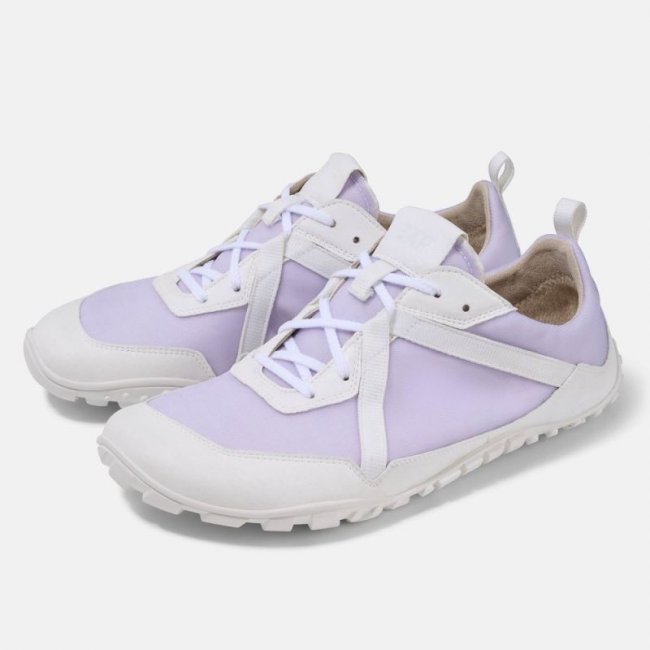 BÄR Damen Schuhe Junis Tex - Weiß / Flieder