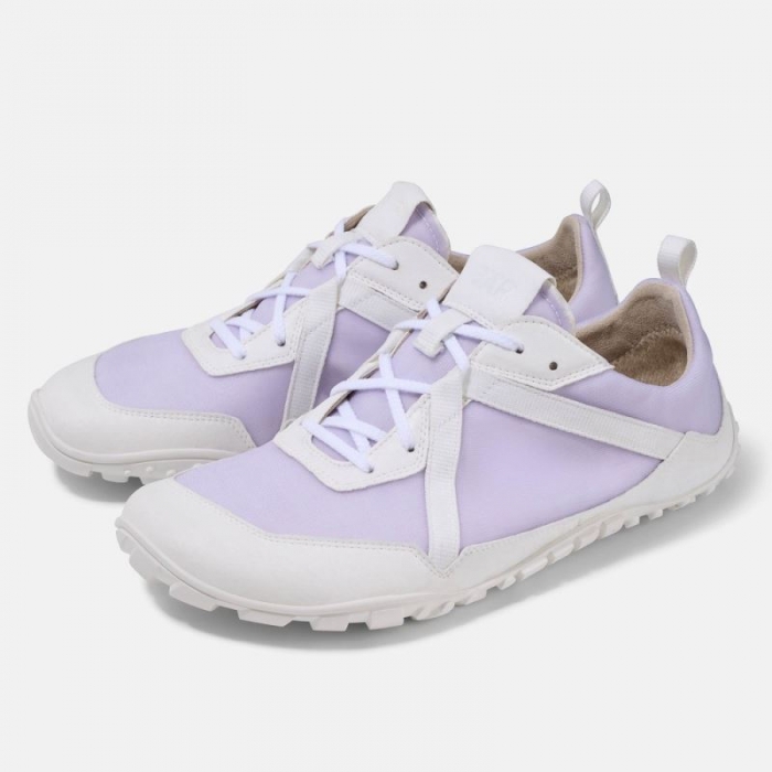 BÄR Damen Schuhe Junis Tex - Weiß / Flieder