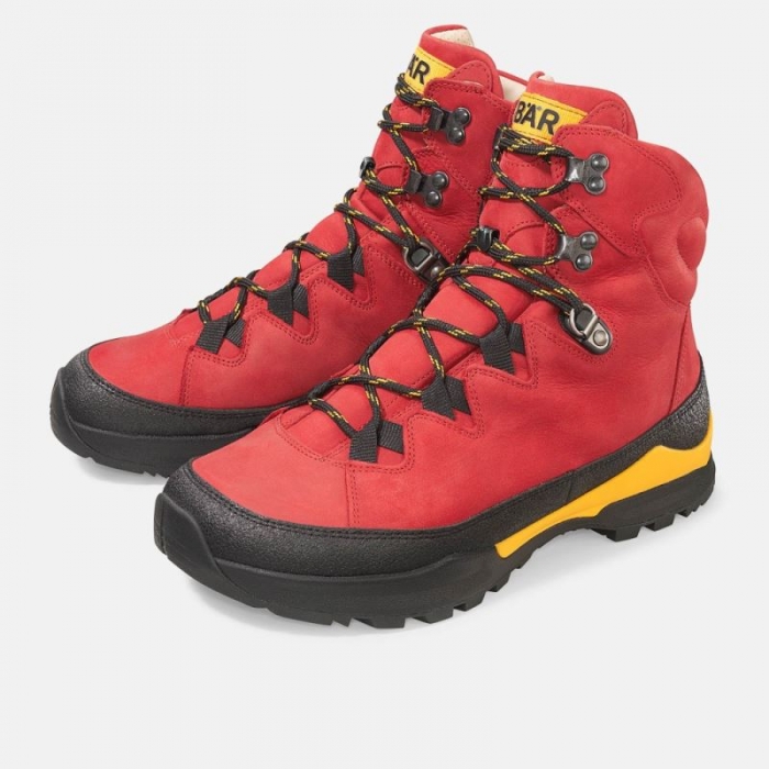 BÄR Damen Schuhe Bergkomfort Wanderstiefel 2.0 - Rot