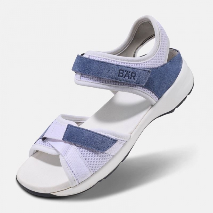 BÄR Damen Schuhe Jandia 2.0 - Weiß / Jeans