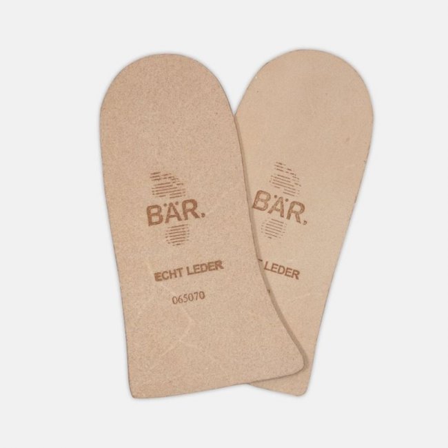 BÄR Schuhe Fersen-Halbeinlegesohle 4 mm Standard - Natur BÄR Schuhe Fersen-Halbeinlegesohle 4 mm Standard - Natur