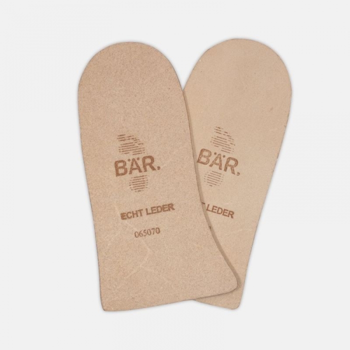 BÄR Schuhe Fersen-Halbeinlegesohle 4 mm Standard - Natur BÄR Schuhe Fersen-Halbeinlegesohle 4 mm Standard - Natur