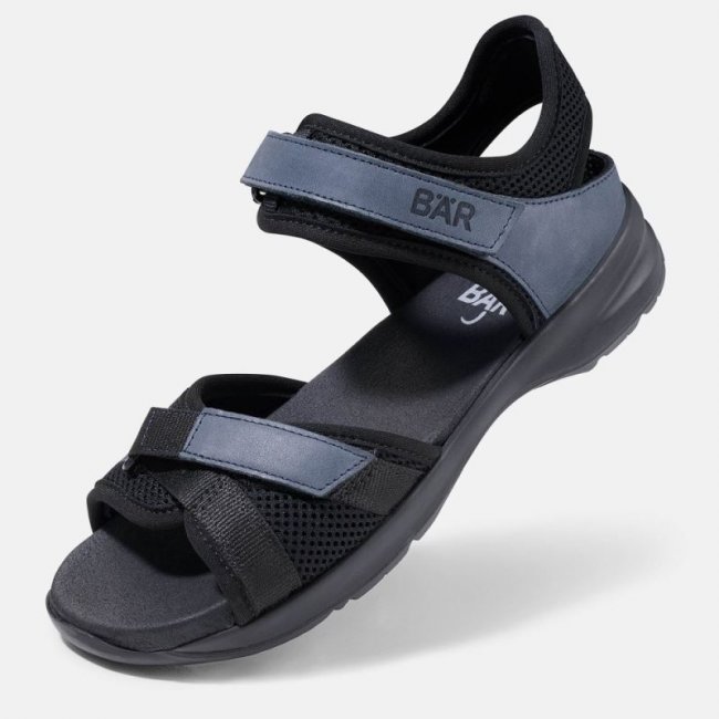 BÄR Damen Schuhe Jandia 2.0 - Schwarz / Blau BÄR Damen Schuhe Jandia 2.0 - Schwarz / Blau