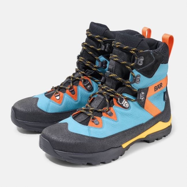BÄR Damen Schuhe Bergkomfort WP - Petrol / Orange BÄR Damen Schuhe Bergkomfort WP - Petrol / Orange