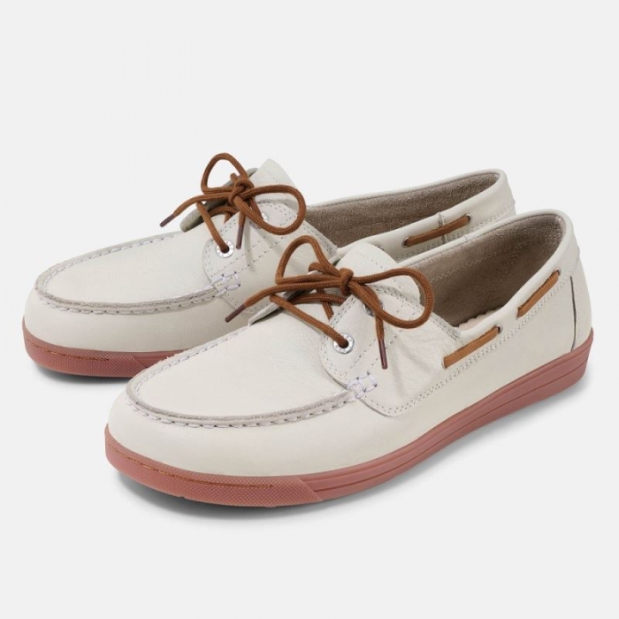 BÄR Damen Schuhe Luzy - Weiß / Braun