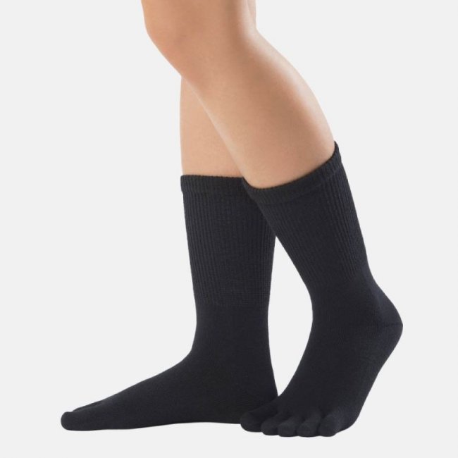 BÄR Schuhe Zehensocken Relax Midi - Schwarz BÄR Schuhe Zehensocken Relax Midi - Schwarz
