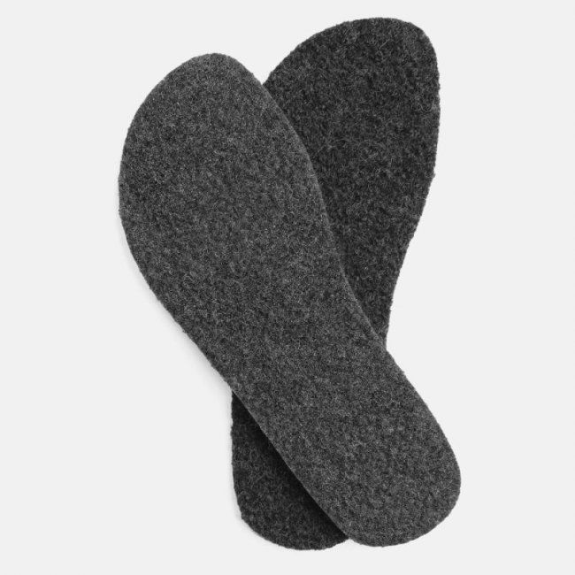 BÄR Schuhe Walkfilz Fußbett 5mm Standard DA - Grau BÄR Schuhe Walkfilz Fußbett 5mm Standard DA - Grau