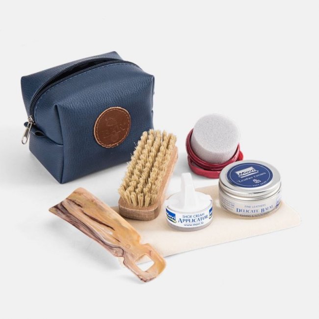 BÄR Schuhe Schuhpflege-Set - Dunkelblau