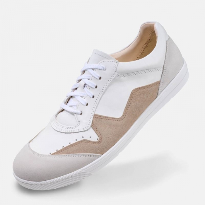BÄR Damen Schuhe Alea - Weiß / Beige