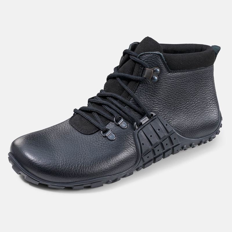BÄR Herren Schuhe Mountain Barefoot - Schwarz