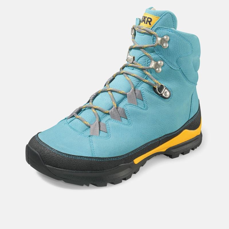 BÄR Damen Schuhe Bergkomfort Wanderstiefel 2.0 - Türkis / Orange
