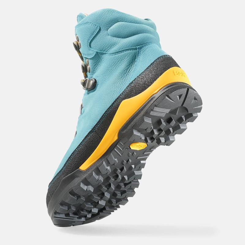 BÄR Damen Schuhe Bergkomfort Wanderstiefel 2.0 - Türkis / Orange