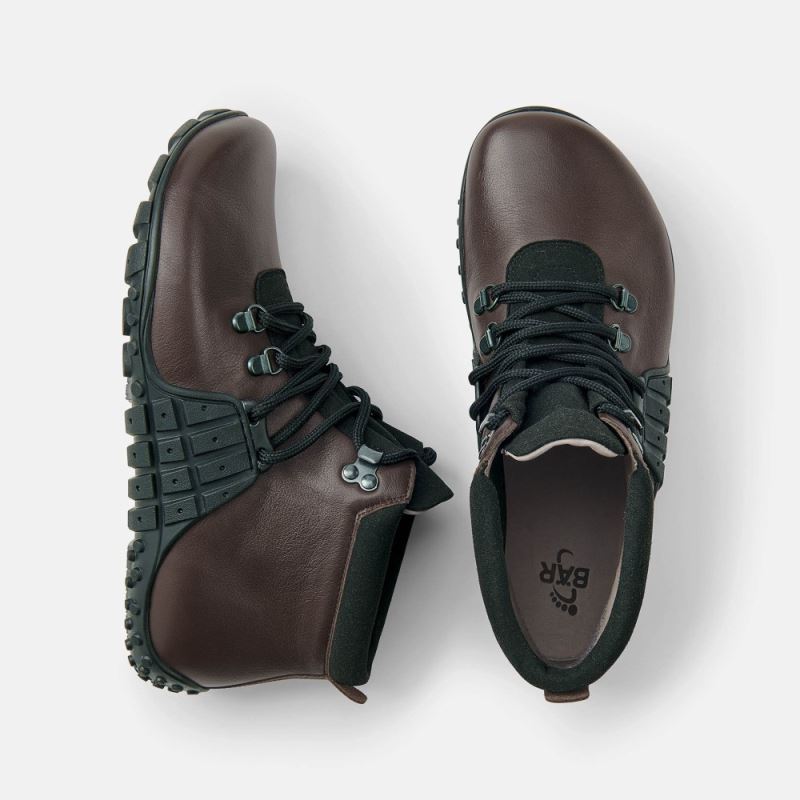 BÄR Damen Schuhe Mountain Barefoot - Dunkelbraun