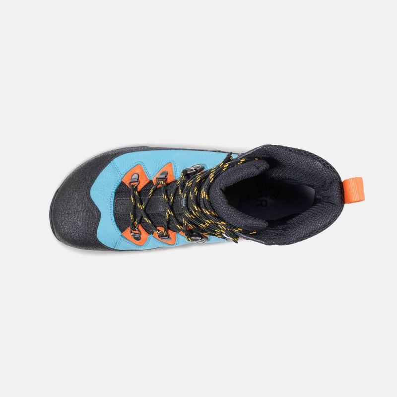 BÄR Herren Schuhe Bergkomfort WP - Petrol / Orange