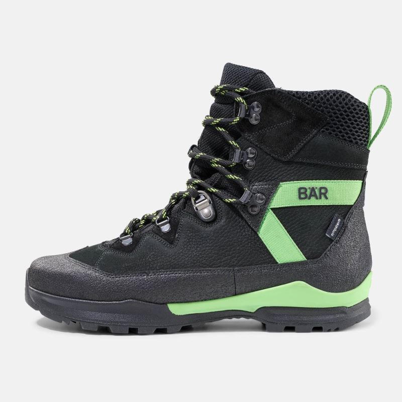 BÄR Damen Schuhe Bergkomfort WP - Schwarz / Grün