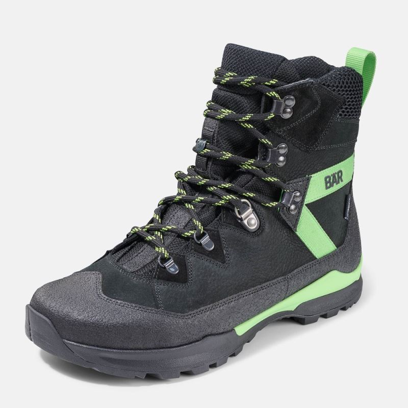 BÄR Damen Schuhe Bergkomfort WP - Schwarz / Grün