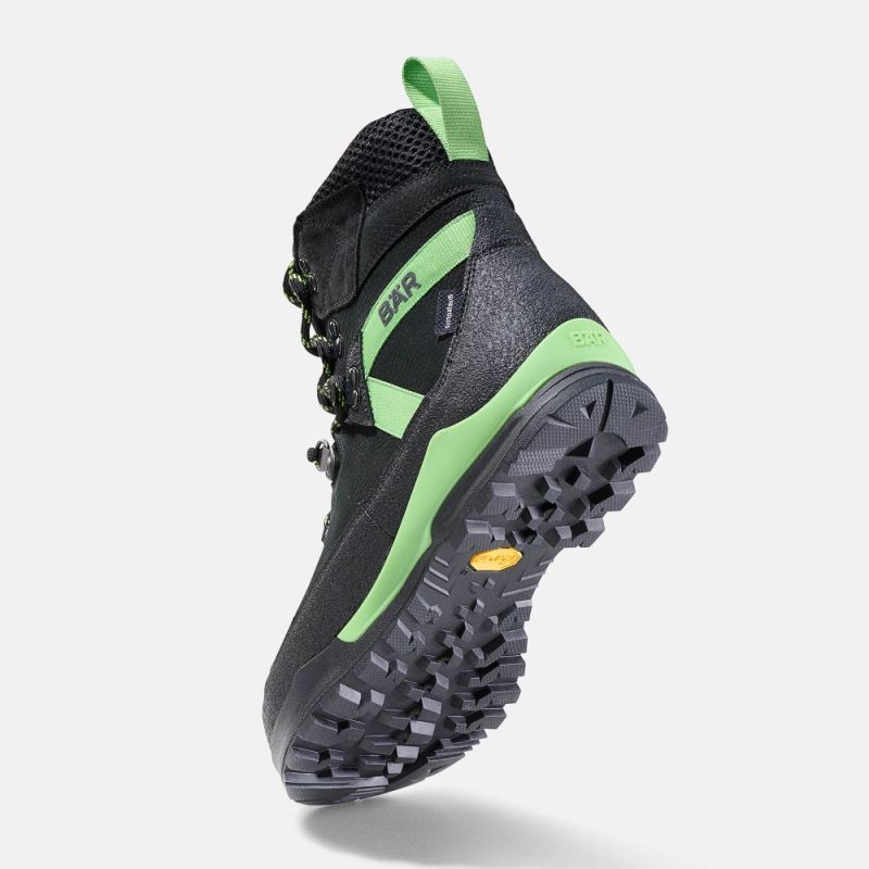 BÄR Damen Schuhe Bergkomfort WP - Schwarz / Grün
