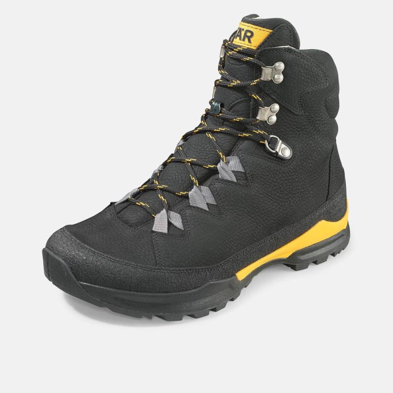 BÄR Herren Schuhe Bergkomfort Wanderstiefel 2.0 - Schwarz / Orange