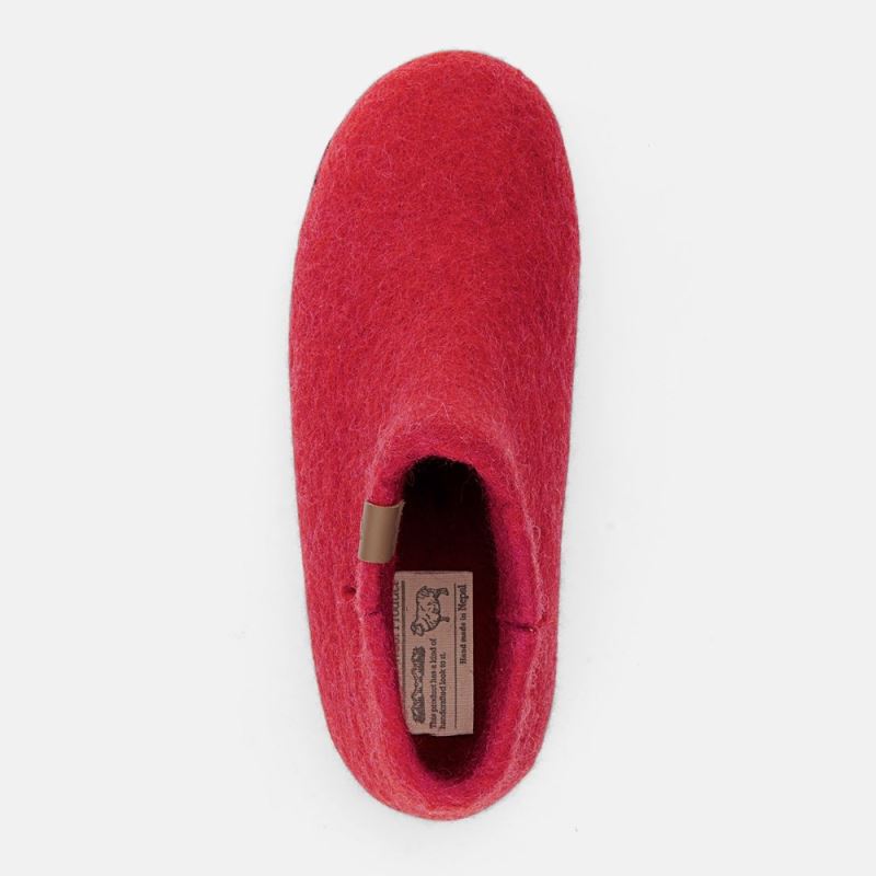 BÄR Damen Schuhe Tofvel - Rot