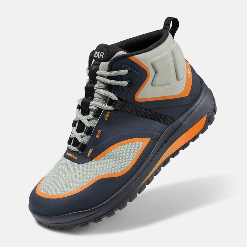 BÄR Herren Schuhe TrailLite Tex - Schwarz / Orange