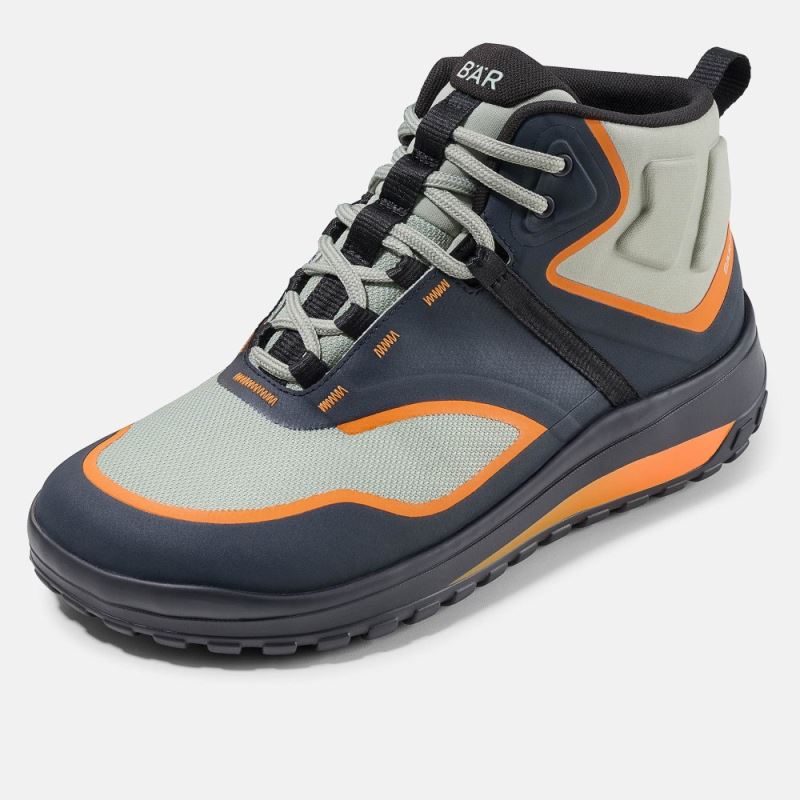 BÄR Herren Schuhe TrailLite Tex - Schwarz / Orange