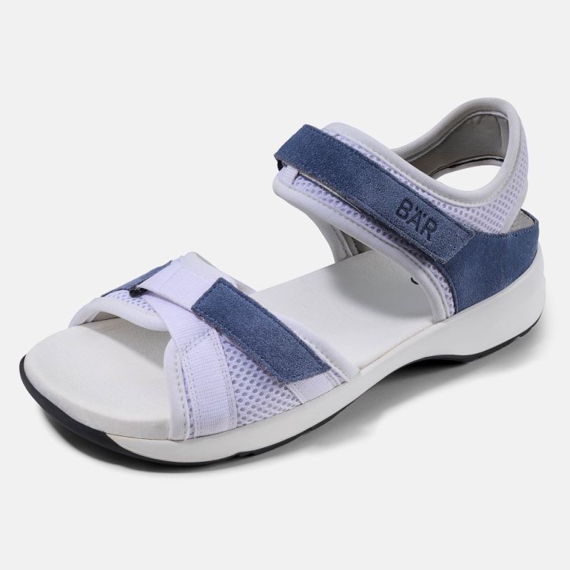 BÄR Damen Schuhe Jandia 2.0 - Weiß / Jeans
