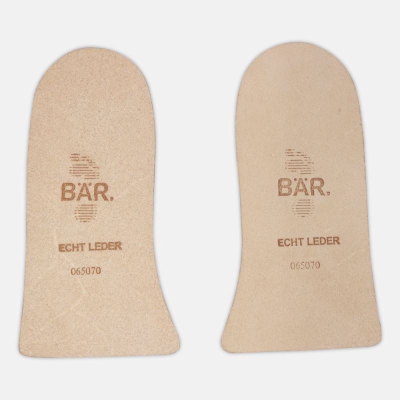 BÄR Schuhe Fersen-Halbeinlegesohle 4 mm Standard - Natur