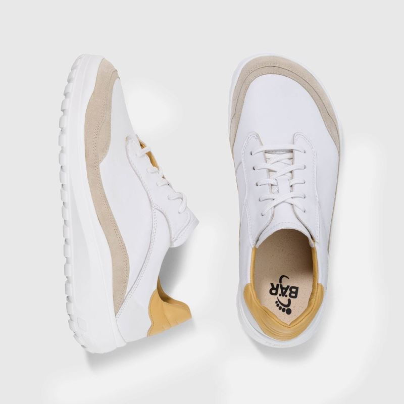 BÄR Damen Schuhe Quinn - Weiß / Sand