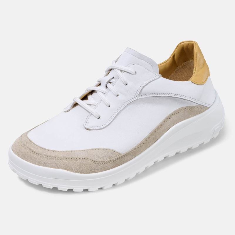BÄR Damen Schuhe Quinn - Weiß / Sand