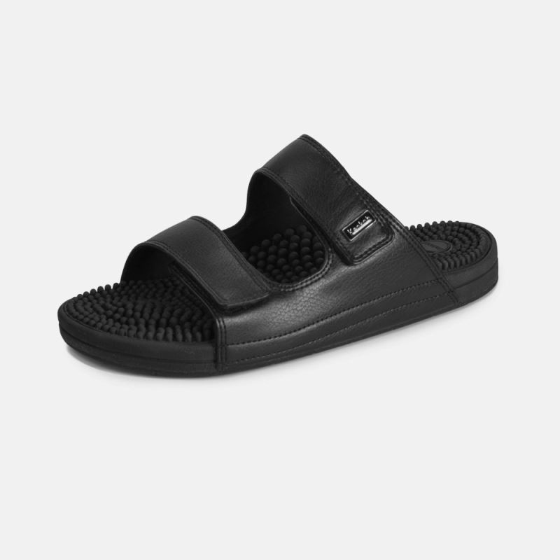 BÄR Damen Schuhe Serenity Kenkoh Massage-Sandale - Schwarz