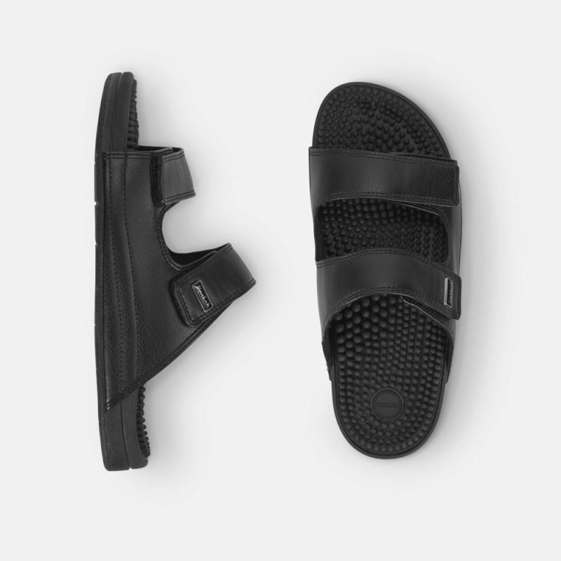 BÄR Herren Schuhe Serenity Kenkoh Massage-Sandale - Schwarz