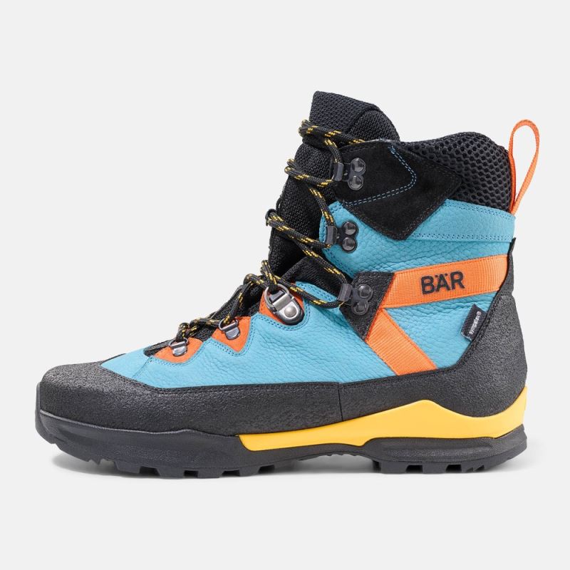 BÄR Damen Schuhe Bergkomfort WP - Petrol / Orange