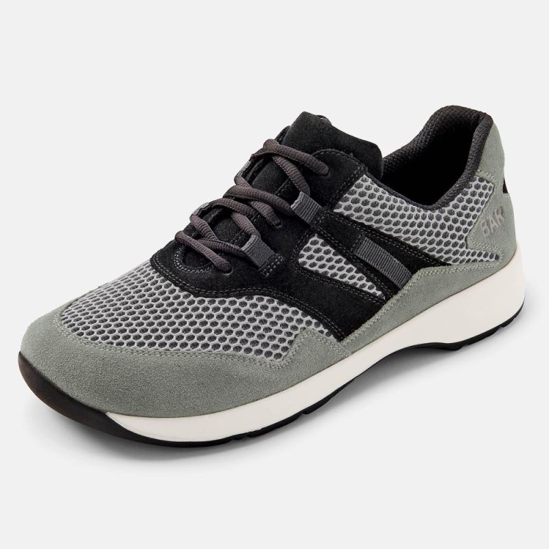 BÄR Herren Schuhe Easyrun - Grau / Schwarz