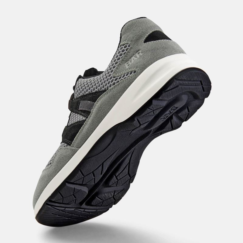 BÄR Herren Schuhe Easyrun - Grau / Schwarz