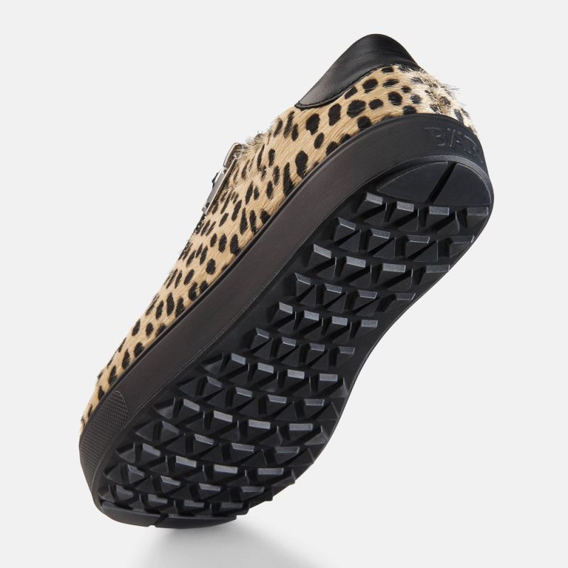 BÄR Damen Schuhe Margot - Schwarz / Leo