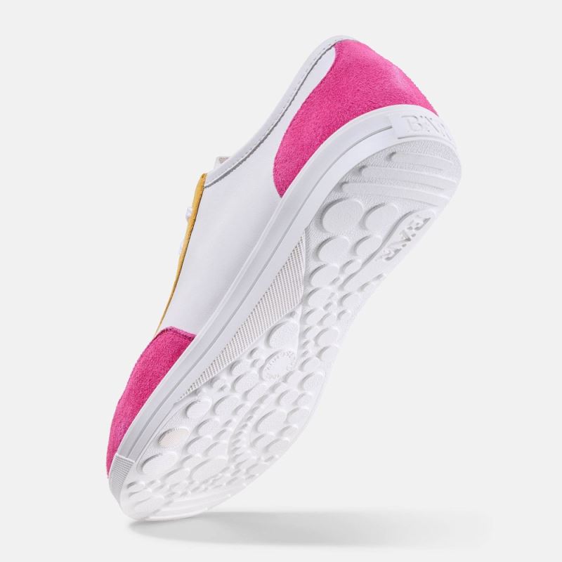 BÄR Damen Schuhe Emma 2.0 - Weiß / Pink / Gelb