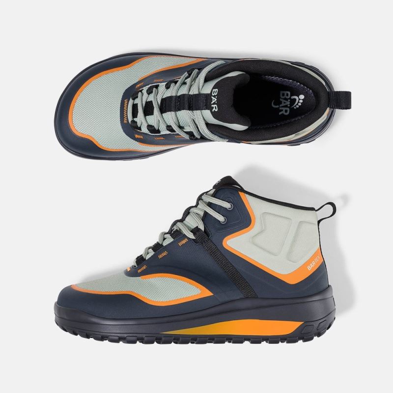 BÄR Damen Schuhe TrailLite Tex - Schwarz / Orange