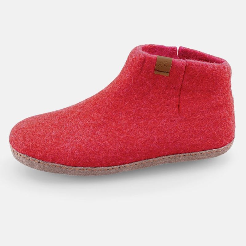 BÄR Herren Schuhe Tofvel - Rot
